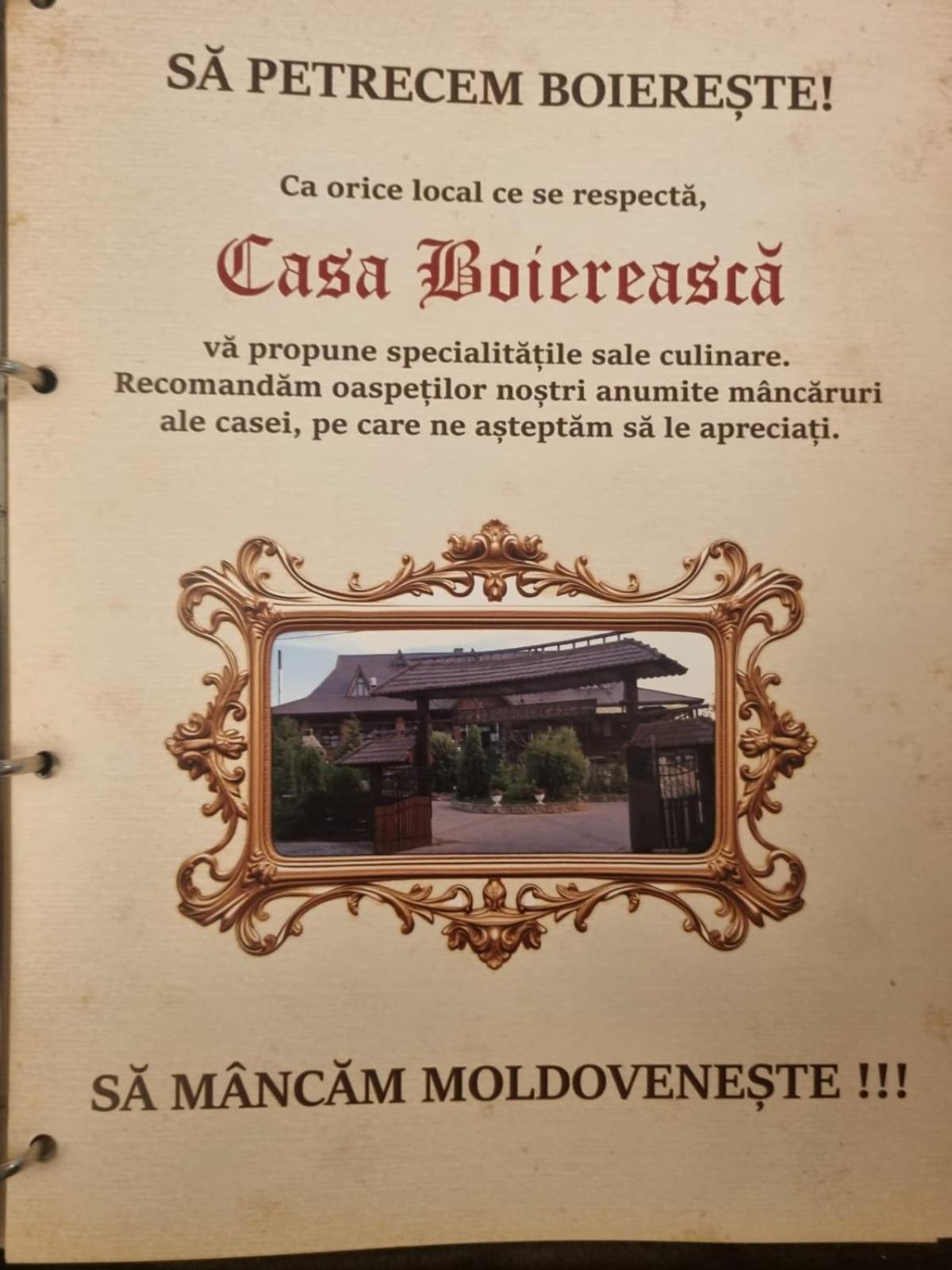 Hotel Casa Boiereasca à Iasi Extérieur photo